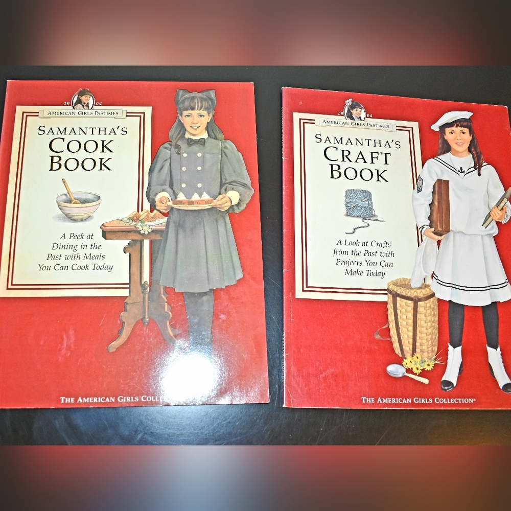 American Girl Samantha Craft Book & Cook Boo